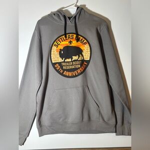 Boy scout sweat shirt Xl Gray Hoodie